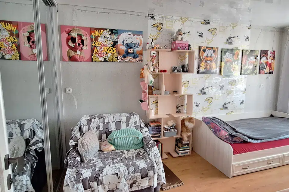 Продаётся 2-комнатная квартира, 44.6 м²