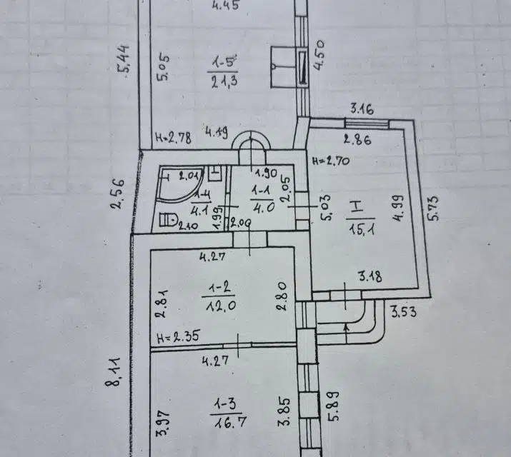 Продаётся 2-этажный дом, 70 м²