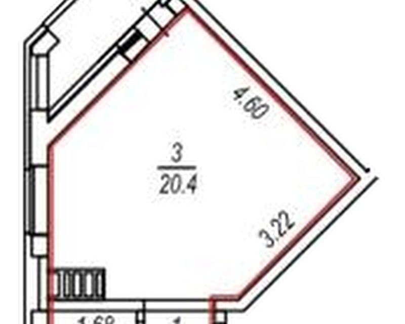 Продаётся студия, 26.4 м²