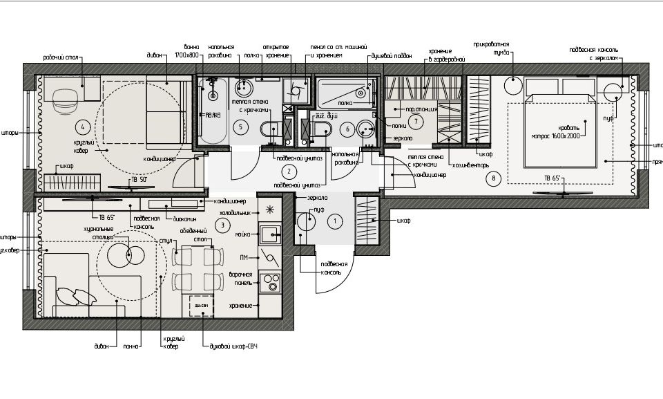 Продаётся 2-комнатная квартира, 64 м²