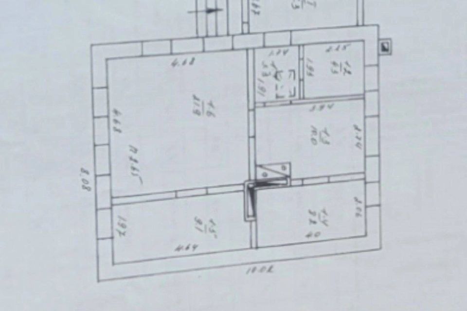 Продаётся 1-этажный дом, 62 м²