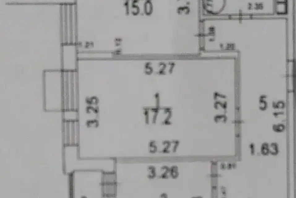 Продаётся 2-комнатная квартира, 60.9 м²