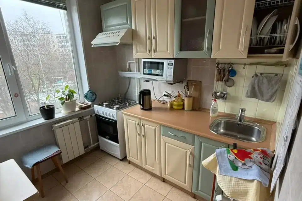 Продаётся 3-комнатная квартира, 58.9 м²