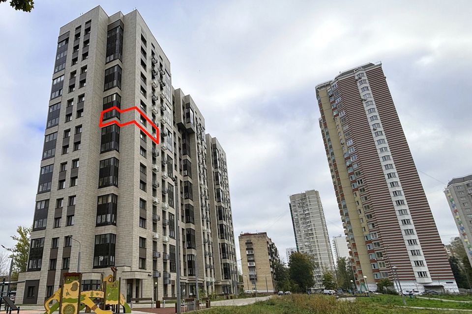 Продаётся 1-комнатная квартира, 49.3 м²