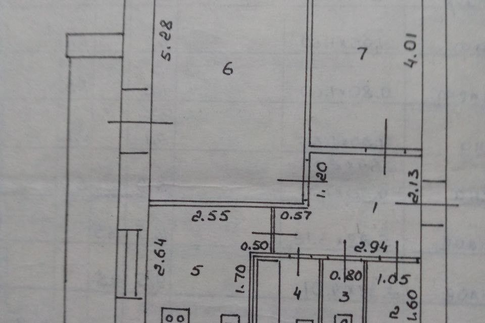 Продаётся 2-комнатная квартира, 42.6 м²