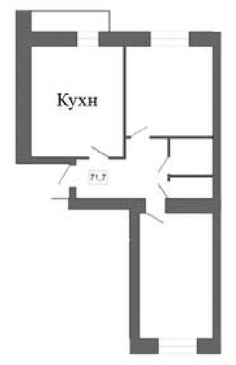 Продаётся 2-комнатная квартира, 71.7 м²