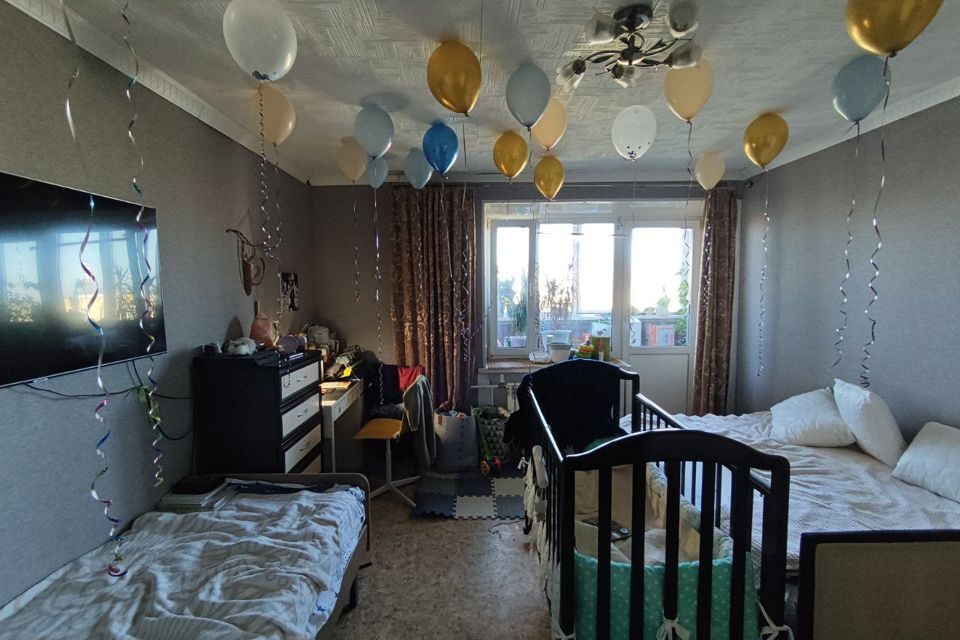 Продаётся 3-комнатная квартира, 62 м²