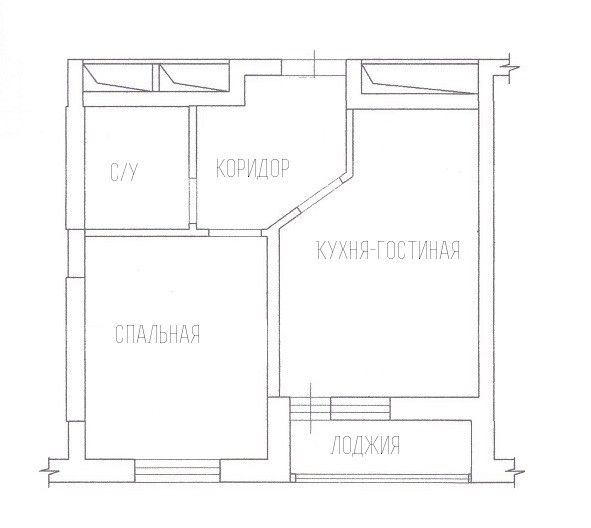 Продаётся 1-комнатная квартира, 35.2 м²
