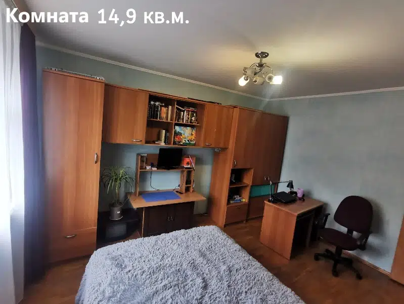 Продаётся 3-комнатная квартира, 74 м²