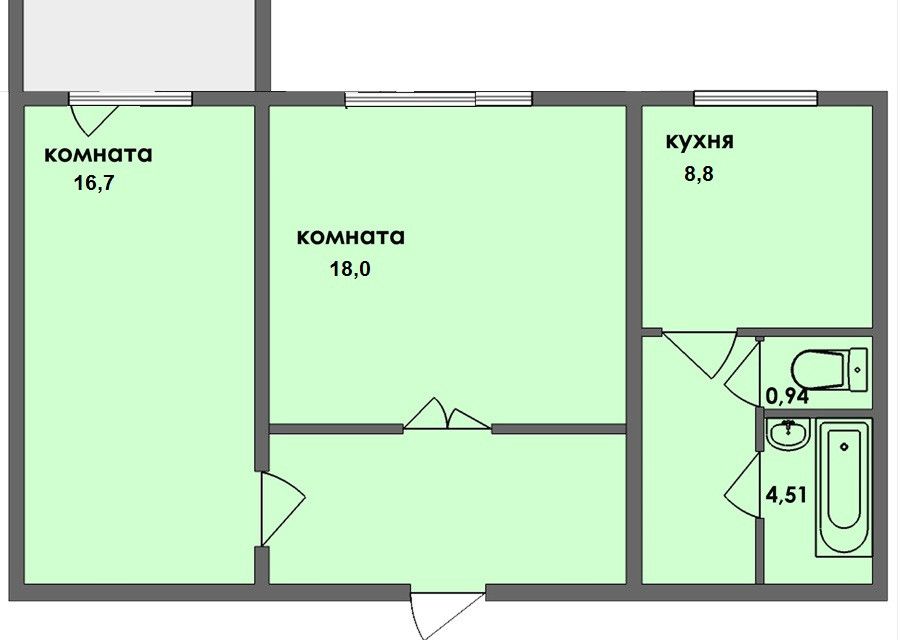 Планировка квартиры 97 серии фото 16