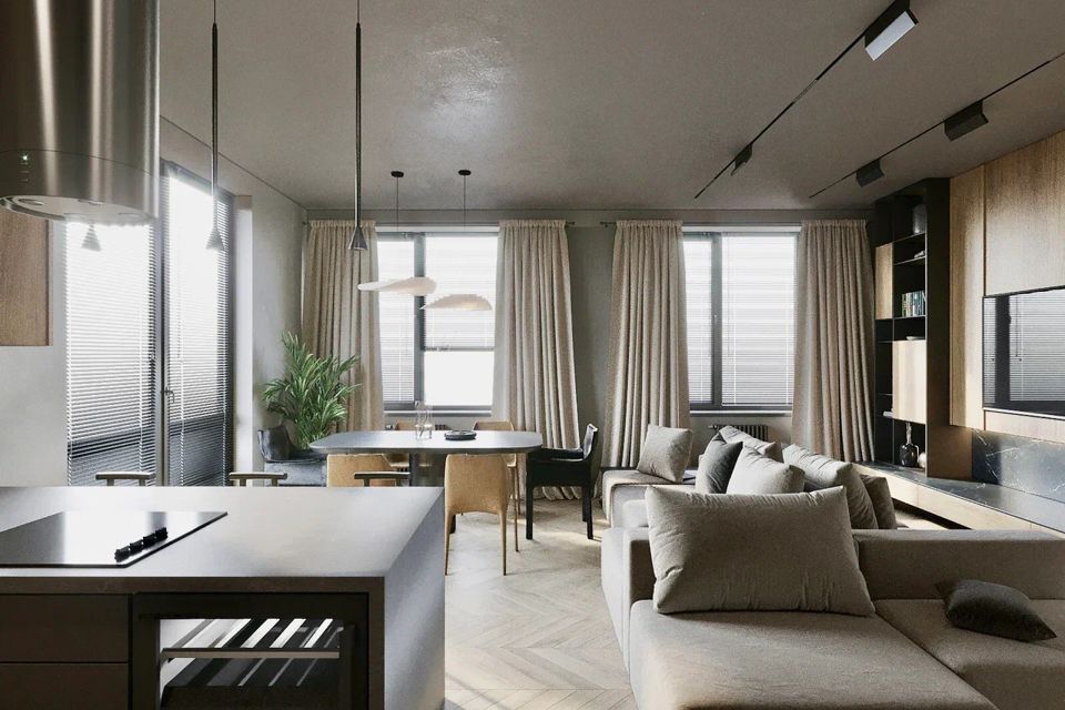Продаётся 2-комнатная квартира, 59.3 м²