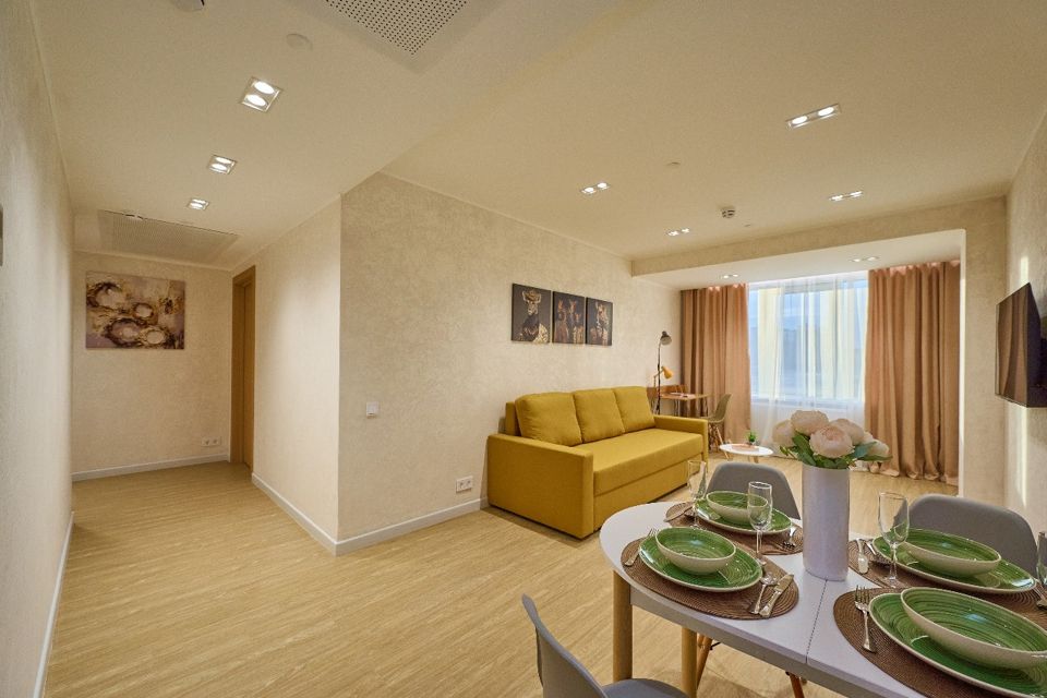 Продаётся 2-комнатная квартира, 53.7 м²