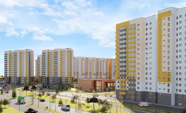 Продаётся 2-комнатная квартира, 56.6 м²