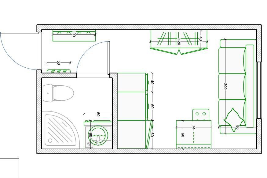 Продаётся 2 комнаты в 2-комн. квартире, 10.5 м²