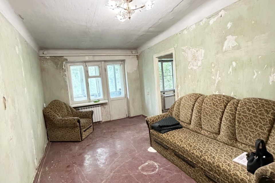 Продаётся 3-комнатная квартира, 55 м²