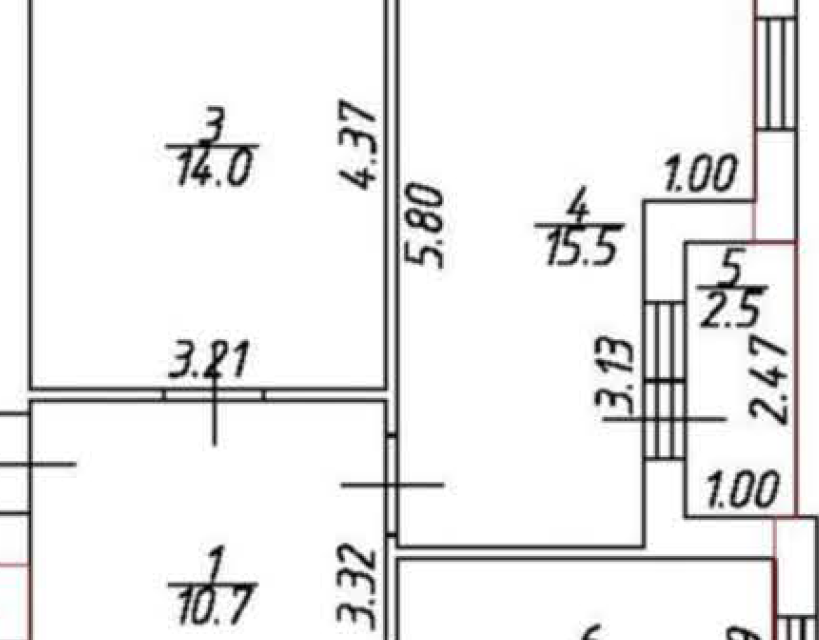 Продаётся 2-комнатная квартира, 61.2 м²