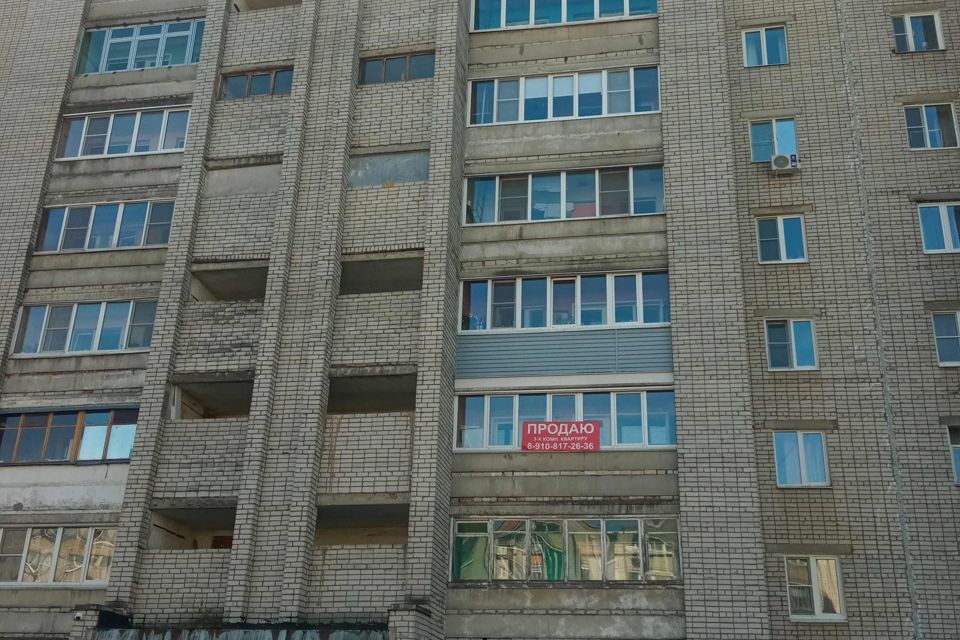 Продаётся 3-комнатная квартира, 62 м²
