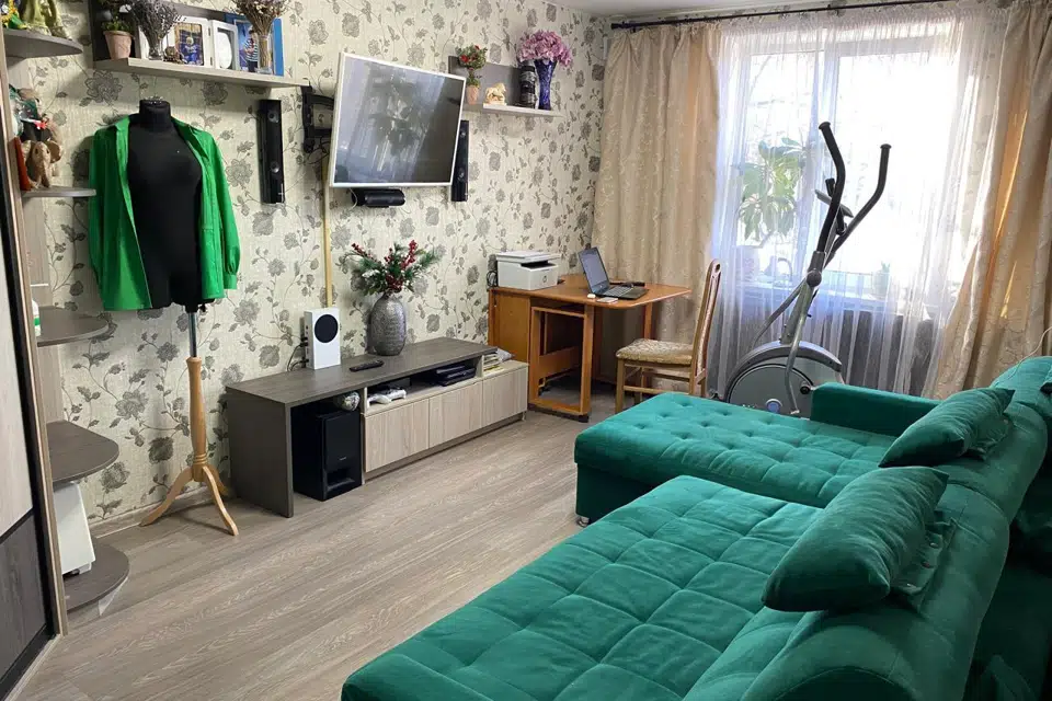 Продаётся 2-комнатная квартира, 50 м²