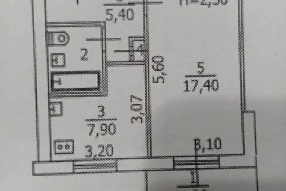 Продаётся 1-комнатная квартира, 33 м²