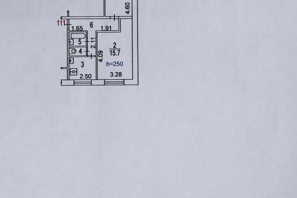 Продаётся 2-комнатная квартира, 45 м²