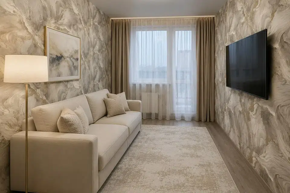 Продаётся 1-комнатная квартира, 43 м²