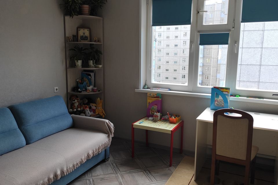 Продаётся 2-комнатная квартира, 52.8 м²