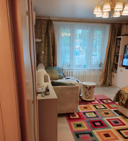 Продаётся 1-комнатная квартира, 35.1 м²