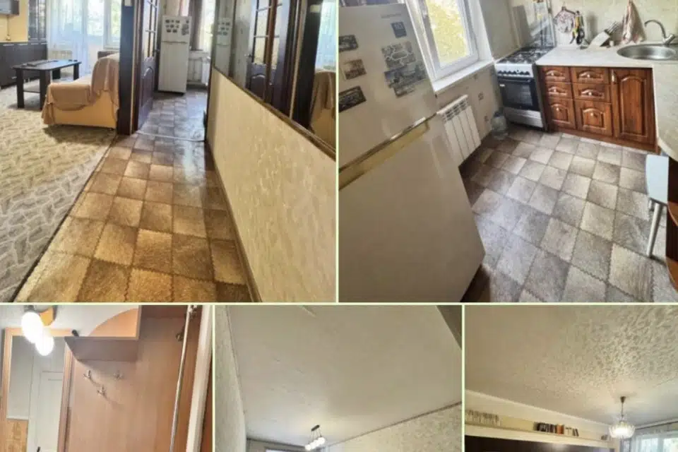 Продаётся 3-комнатная квартира, 56 м²