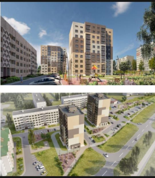 Продаётся 1-комнатная квартира, 42.27 м²