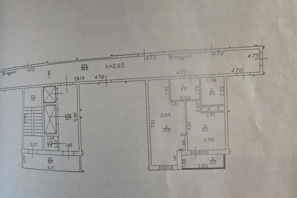 Продаётся 1-комнатная квартира, 35.5 м²