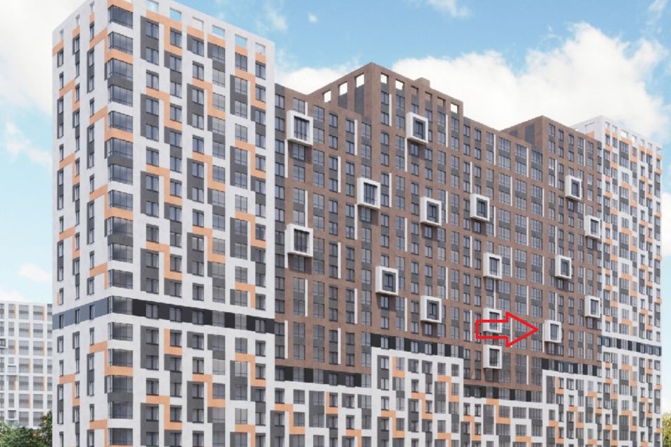 Продаётся 1-комнатная квартира, 40.3 м²