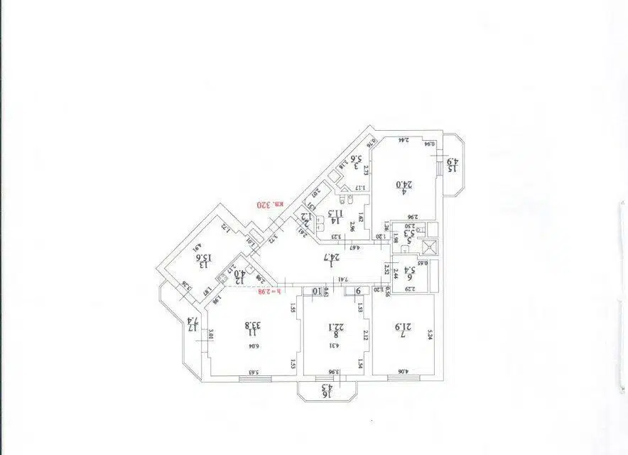 Продаётся 5-комнатная квартира, 181 м²