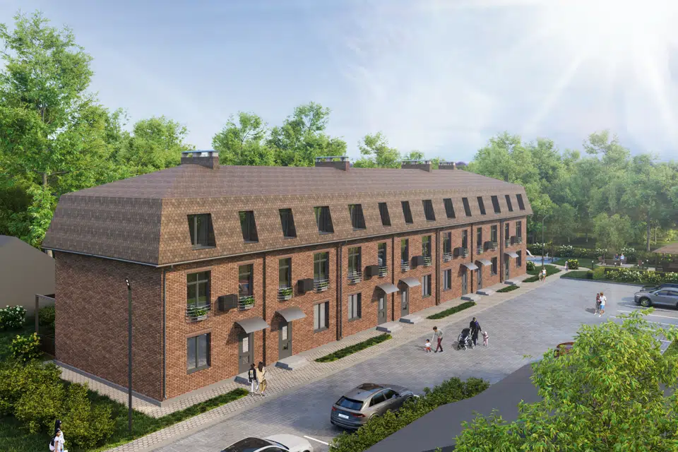 Продаётся таунхаус, 3-эт., 152.17 м²