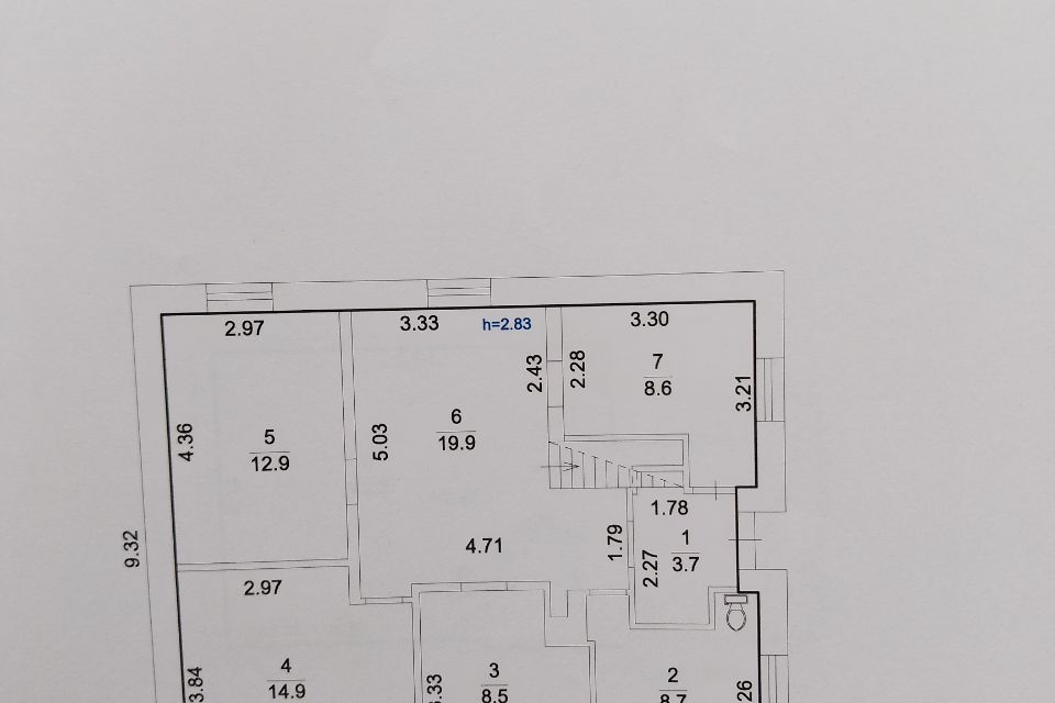 Продаётся 2-этажный дом, 133 м²