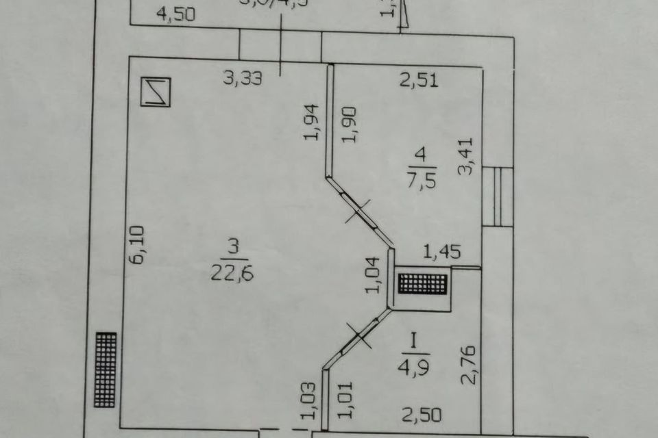 Продаётся 2-комнатная квартира, 41.5 м²