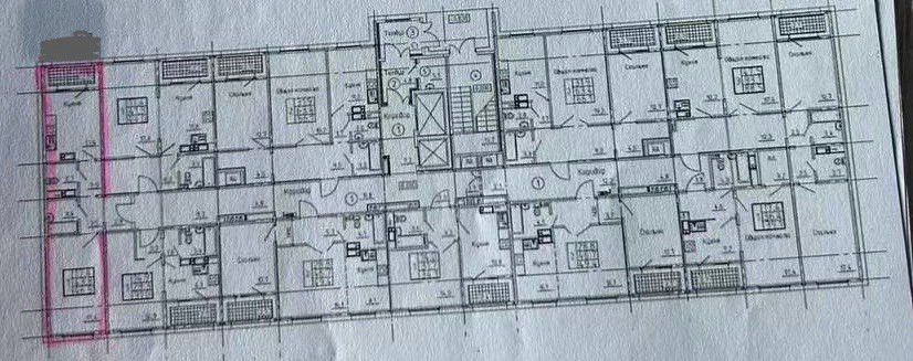 Продаётся 1-комнатная квартира, 45.15 м²