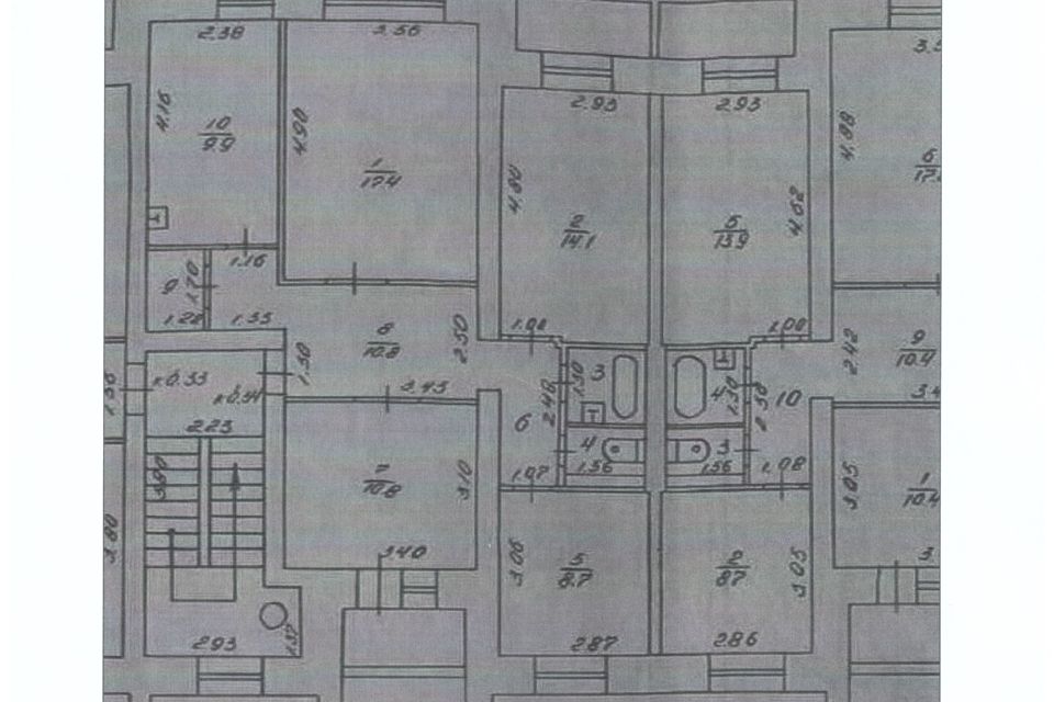Продаётся 4-комнатная квартира, 79.4 м²