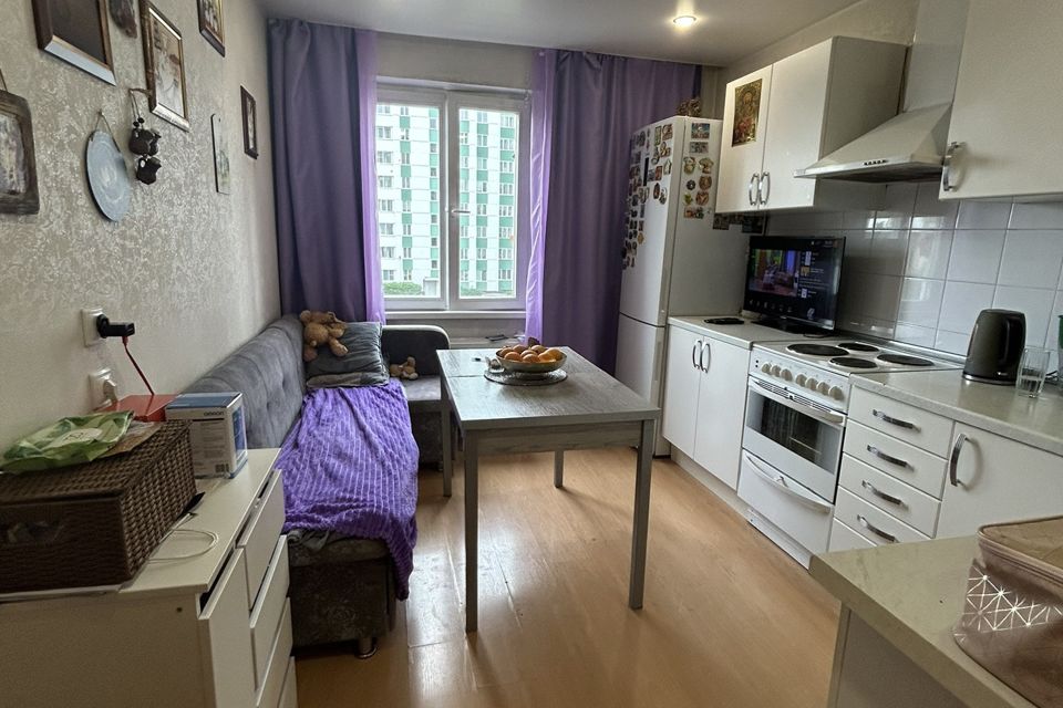 Продаётся 1-комнатная квартира, 40.5 м²