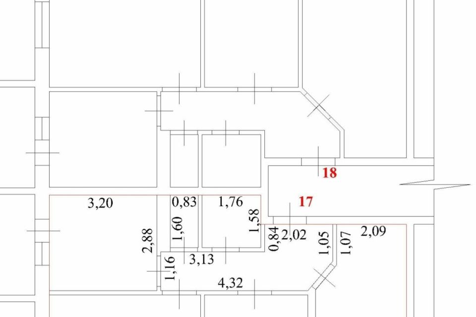 Продаётся 3-комнатная квартира, 65 м²