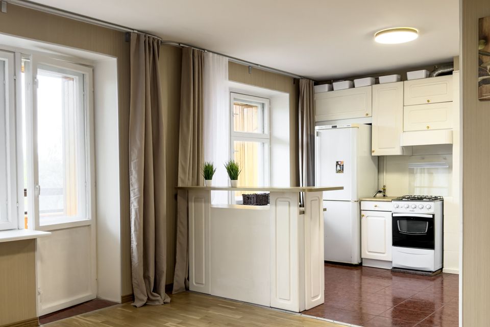 Продаётся 1-комнатная квартира, 52.65 м²