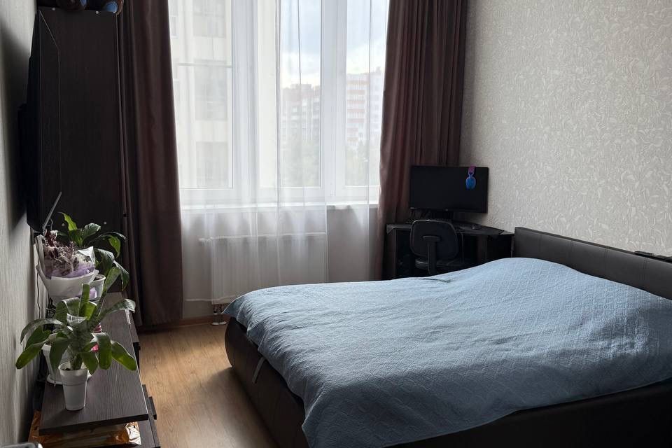 Продаётся 1-комнатная квартира, 40.2 м²