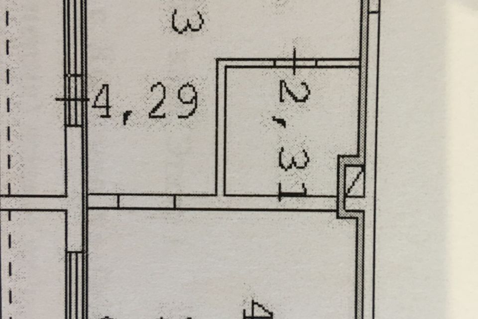 Продаётся 1-комнатная квартира, 35.7 м²