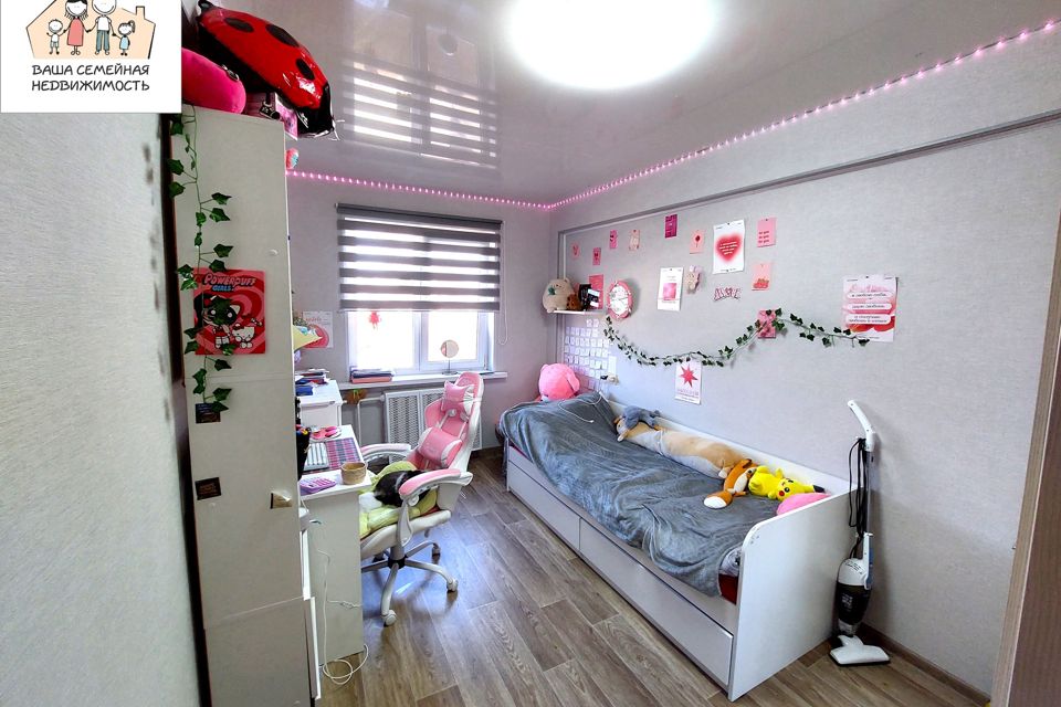 Продаётся 3-комнатная квартира, 59 м²