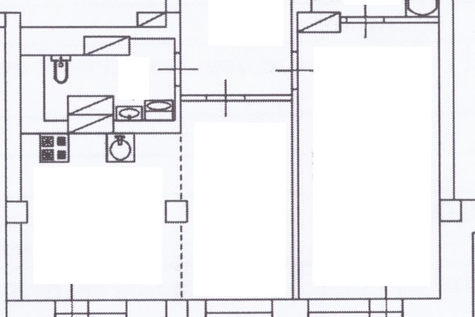 Продаётся 2-комнатная квартира, 55 м²