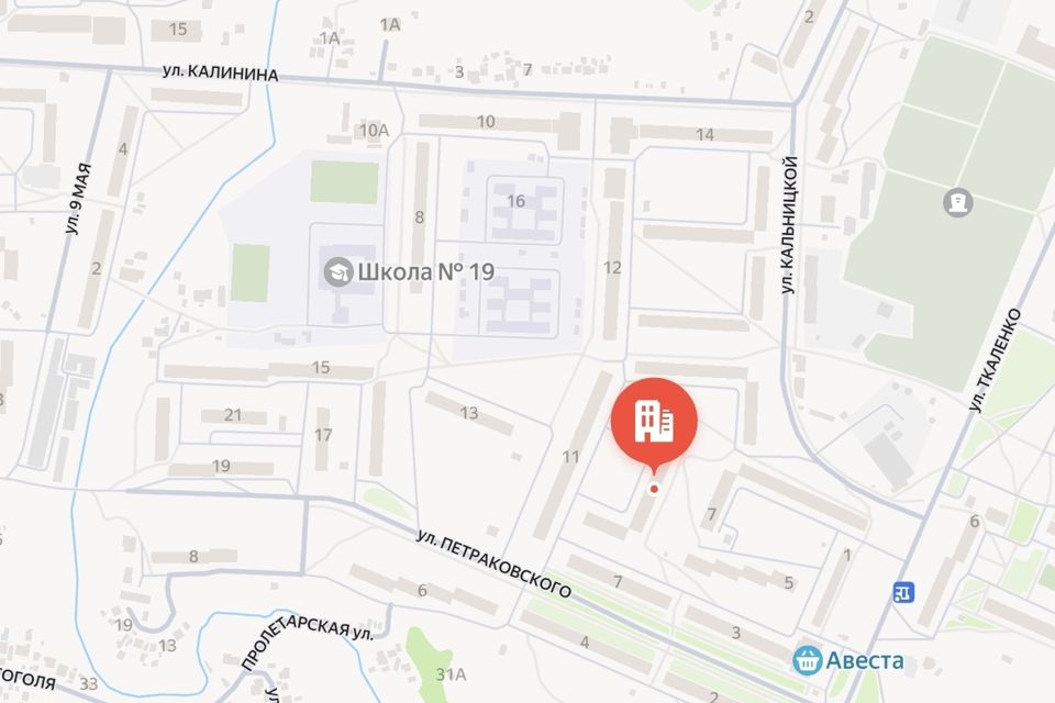 Продаётся 2-комнатная квартира, 53.2 м²