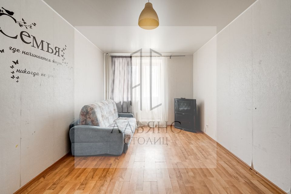 Продаётся 1-комнатная квартира, 38.8 м²