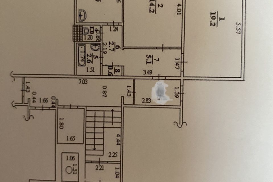 Продаётся 2-комнатная квартира, 53.2999992371 м²