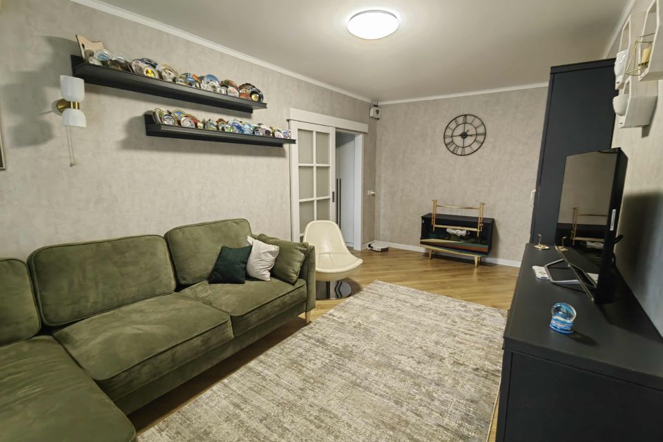 Продаётся 3-комнатная квартира, 57.1 м²