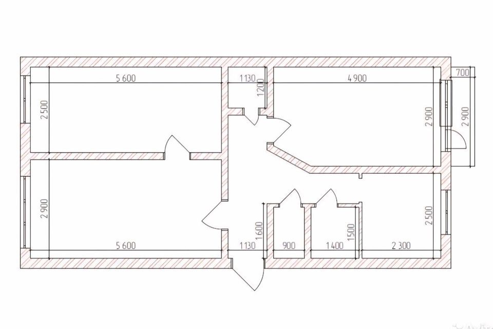 Продаётся 3-комнатная квартира, 61.9 м²