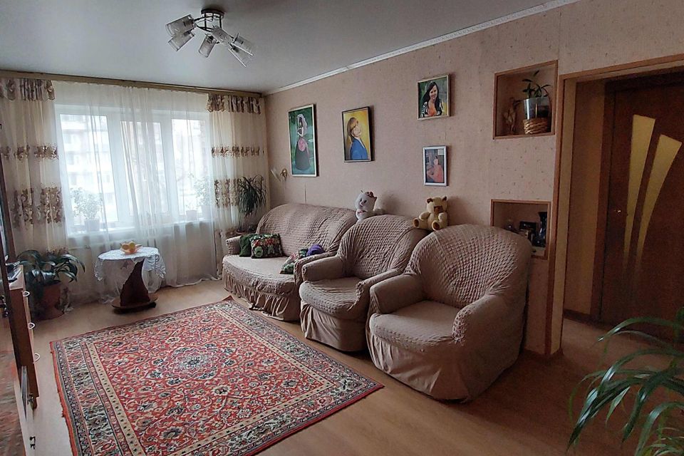 Продаётся 3-комнатная квартира, 54.3 м²